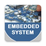 embedded system quiz android application logo